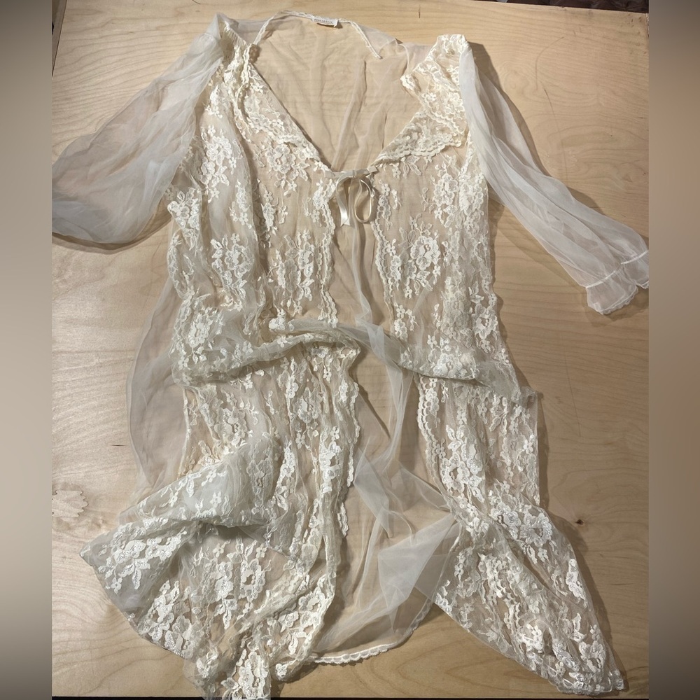 Roaman’s Sheer Robe One size fits all (JG)